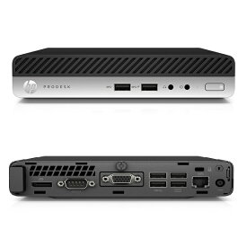 第六世代ミニ型中古パソコン 超小型 HP ProDesk 400 G3 DM Celeron G3900T-2.60GHz メモリ4GB SSD128GB Windows 10 USB3.0 WPSオフィスoffice送料無料