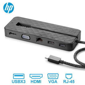 HP 1PM64AA#UUF HP USB-C Mini Dock VGA イーサネット USB HDMI Thunderbolt 純正品 中古 送料無料