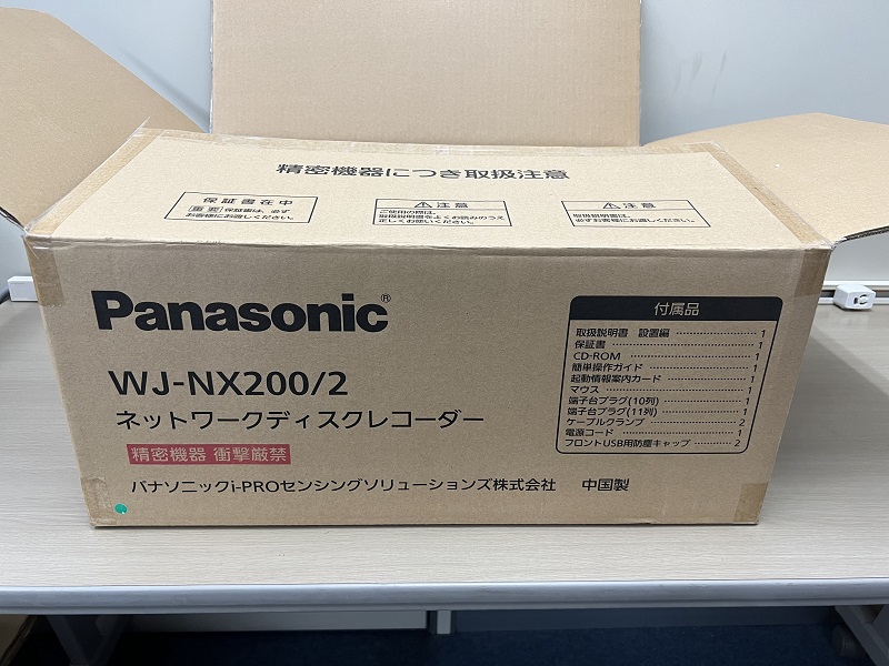 楽天市場】送料無料 Panasonic WJ-NX200/2 1TB*2個内蔵 i-PRO