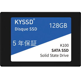 新品 KYSSD K100シリーズSSD 2.5インチ内蔵SSD 128GB SATA3.0 6Gb/s 7mm 5年保証