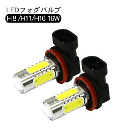 セレナ C25 LED フォグランプ 7.5W H8/H11/H16 LEDフォグバルブ LEDライト 電装パーツ