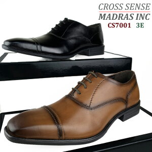 �}�h���X�А� �N���X�Z���X CROSS SENSE �r�W�l�X�V���[�Y �����Y �j CS7001 2�F �u���b�N BLACK / ���C�g�u���E�� LIGHT BROWN �� �� �v�C �d���C �t�H�[�}�� ������ �������� �A�� 3E �C �X�g���[�g�`�b