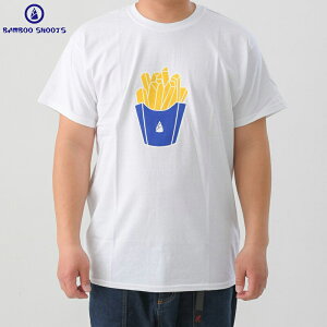 BAMBOO SHOOTS �o���u�[�V���[�g PHOOD FOR THOUGHT �t�[�h�t�H�[�\�[�g M210106 T�V���c �����Y ���ʃv�����g WHITE �z���C�g ��100�� �C���X�gT�V���c �����Y�I�V����T�V���c �|�e�g �H�ו� t�V���c ����