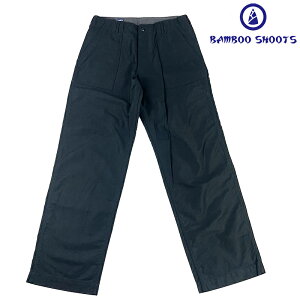 BAMBOO SHOOTS �o���u�[�V���[�g FATIGUE PANTS �t�@�e�B�[�O�p���c 2011704 BLACK �u���b�N �~���^���[�p���c �x�[�J�[�p���c �J�W���A�� �X�g���[�g �A�E�g�h�A �I�V����