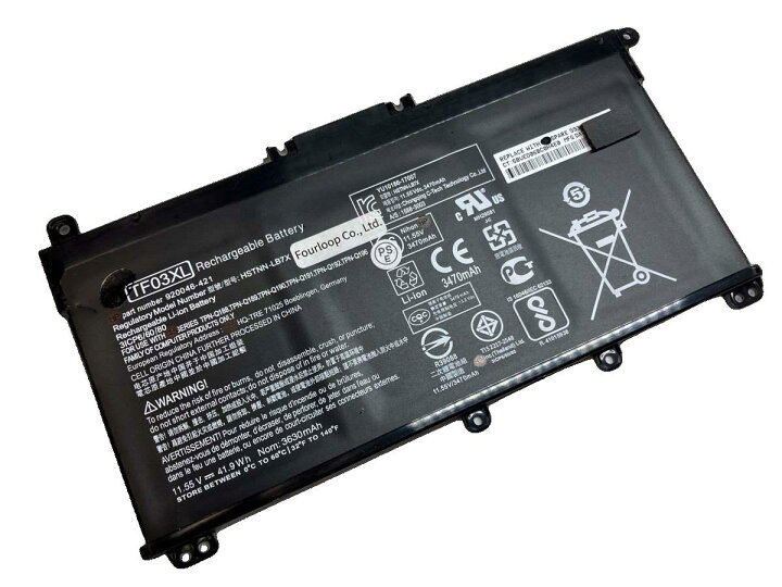楽天市場】【純正】Tpn-q190 11.4V 41.04Wh hp ノート PC ノート 