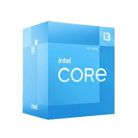 インテル Core i3-12100F プロセッサー(3.30GHz , 12MB)