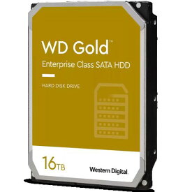 Western Digital WD Goldシリーズ 3.5インチ 内蔵HDD 16TB 7200 RPM 512MBキャッシュ SATA WD161KRYZ-01AGBB0 WD161KRYZ