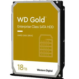 Western Digital WD Gold シリーズ 3.5インチ 内蔵HDD 18TB 7200 RPM SATA 6Gb/s 512MB キャッシュ WD181KRYZ-01AGBB0 WD181KRYZ