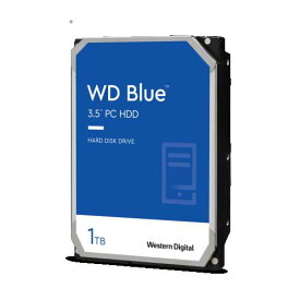 Western Digital WD Blueシリーズ デスクトップ向け 3.5inch 内蔵HDD 1TB 7,200rpm 64MB キャッシュ SATA WD10EZEX