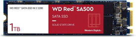 Western Digital WD Red SA500 NAS SATA SSD M.2 2280シリーズ M.2(2280) 内蔵SSD 1TB 6Gb/s WDS100T1R0B-68A4Z0