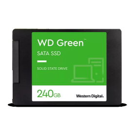 WD Green SATA 内蔵 SSD 240 GB 2.5インチ/7 mmケース入り