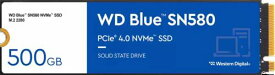 Western Digital WD Blue SN580 NVMe SSD WDS500G3B0E