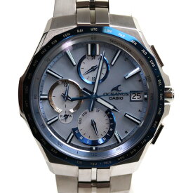 【MT3990】CASIO カシオ OCEANUS オシアナス マンタ Bluetooth 電波ソーラー OCW-S5000APA-2AJF メンズ 腕時計 世界限定2000本【中古】【あす楽】