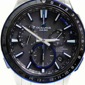 CASIO カシオ OCEANUS GPS電波ソーラー 腕時計 ソーラー OCW-G1200-1AJF メンズ【中古】【あす楽】