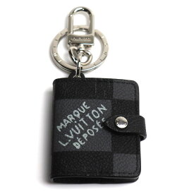 LOUIS VUITTON ルイ・ヴィトン ポルト クレ・カルネ ダミエ アーカイヴズ キーホルダー M00480 CX0271 メンズ【中古】