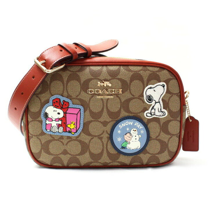 楽天市場】COACH コーチ COACH X PEANUTS ジェイミー カメラ バッグ  