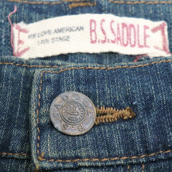 楽天市場】B.S.Saddle ビーエスサドル デニムパンツ ブルー系 65405 61 