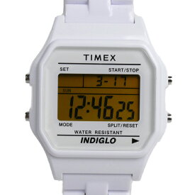TIMEX タイメックス クラシック タイル ホワイト 腕時計 電池式 ホワイト TW2V20100VK メンズ【未使用】【買取品】【あす楽】
