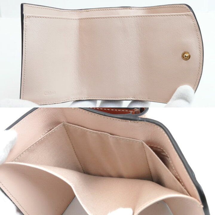 楽天市場】Chloe クロエ トリフォールド コンパクトウォレット 三  