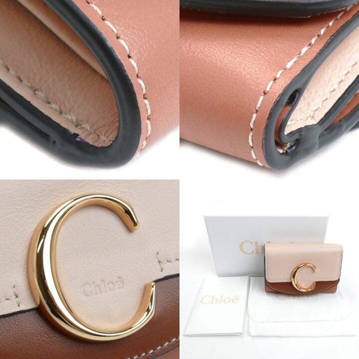 楽天市場】Chloe クロエ トリフォールド コンパクトウォレット 三 