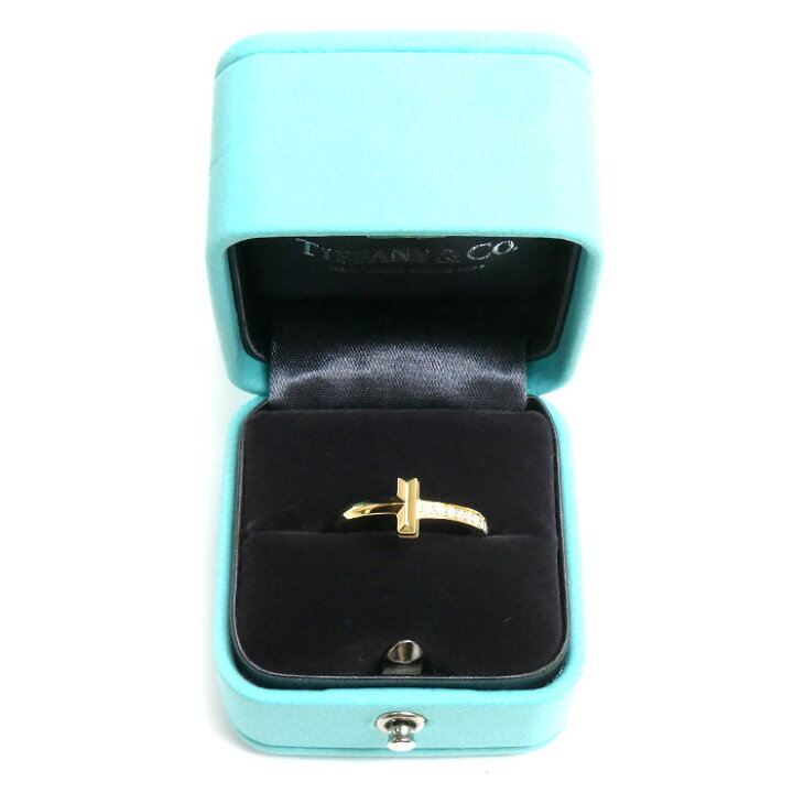 楽天市場】TIFFANY&Co. ティファニー K18YG イエローゴールド Tワン  