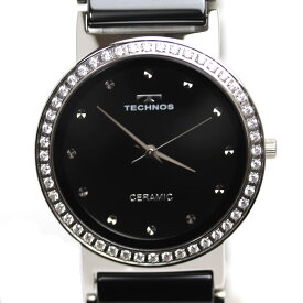 TECHNOS テクノス CERAMIC 腕時計 電池式 T9A51 メンズ【中古】【美品】【あす楽】