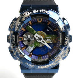 CASIO カシオ G-SHOCK 地球モチーフ 腕時計 電池式 GM-110EARTH-1AJR メンズ【中古】【美品】【あす楽】