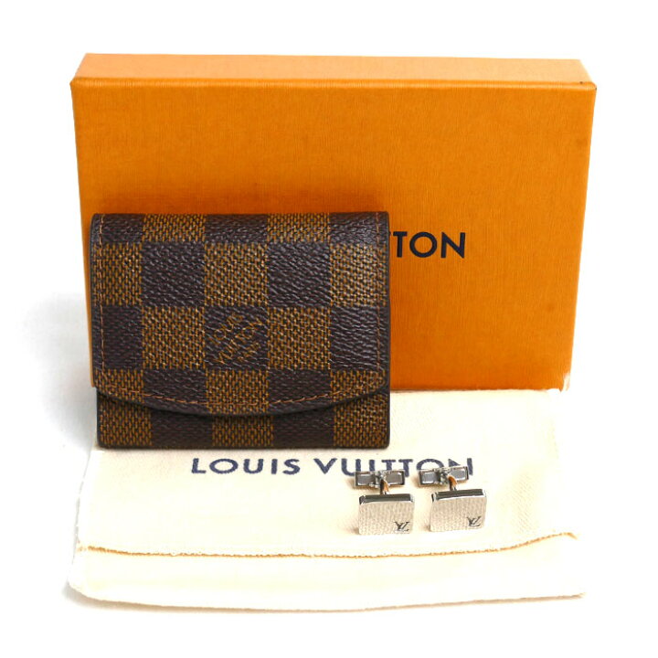 楽天市場】LOUIS VUITTON ルイ・ヴィトン スチール カフリンク  