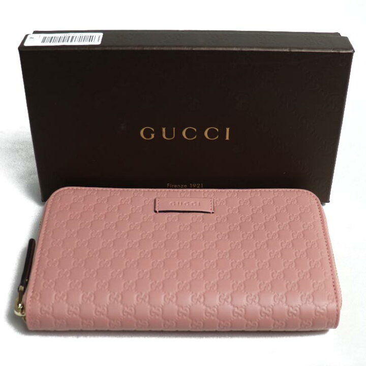 楽天市場】GUCCI グッチ マイクログッチシマ 長財布 ラウンド  
