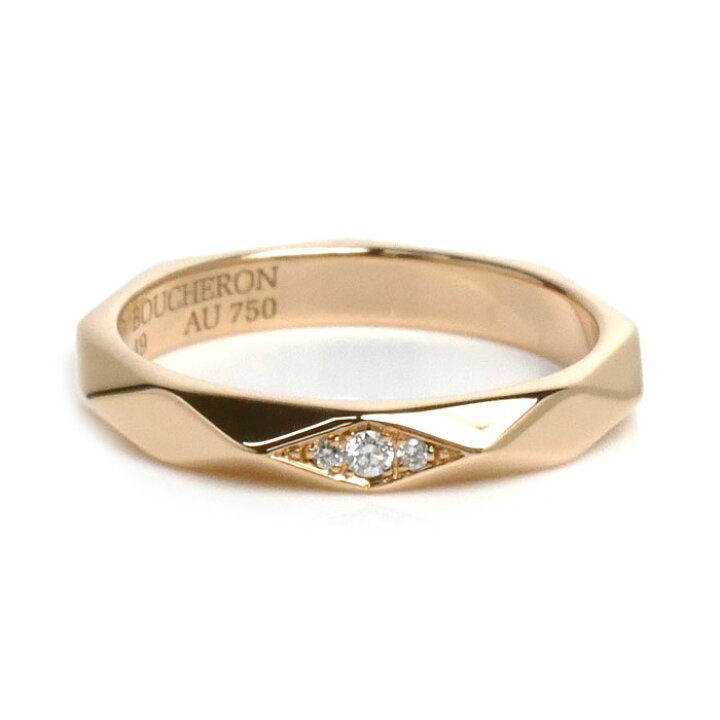 楽天市場】Boucheron ブシュロン K18PG ピンクゴールド ファセット 3