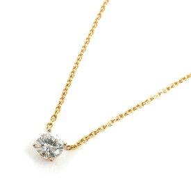Vendome Aoyama ヴァンドーム青山 K18PG ピンクゴールド キャトル ダイヤ ネックレス ダイヤモンド0.27ct 1.7g 40cm レディース【中古】【美品】