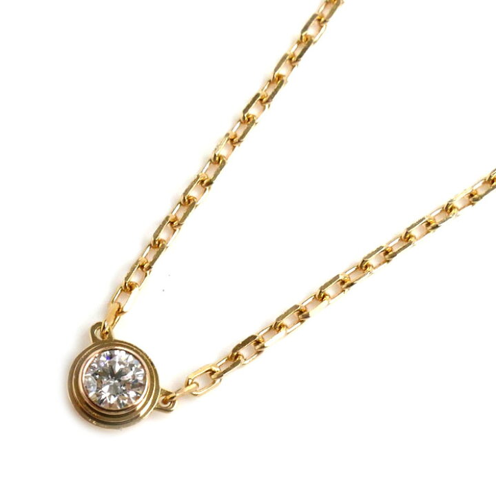 楽天市場】CARTIER カルティエ K18PG ピンクゴールド ダムール SM 