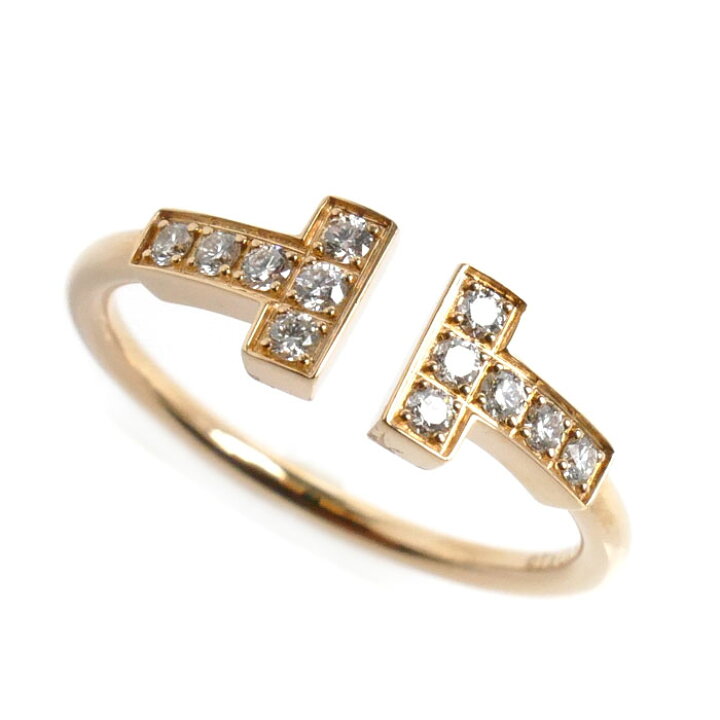 楽天市場】TIFFANY&Co. ティファニー K18PG ピンクゴールド T  