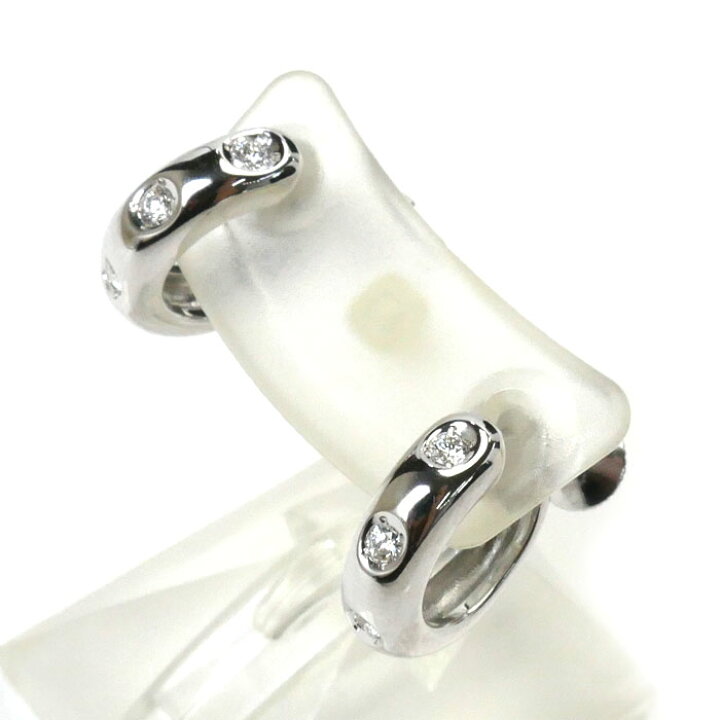 楽天市場】MIKIMOTO ミキモト K18WG ホワイトゴールド イヤリング  