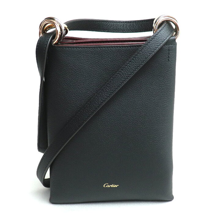 楽天市場】CARTIER カルティエ トリニティ ショルダーバッグ ブラック  