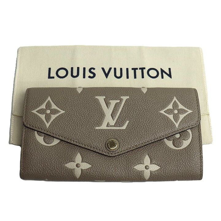 楽天市場】LOUIS VUITTON ルイ・ヴィトン ポルトフォイユ・サラ NM 長  