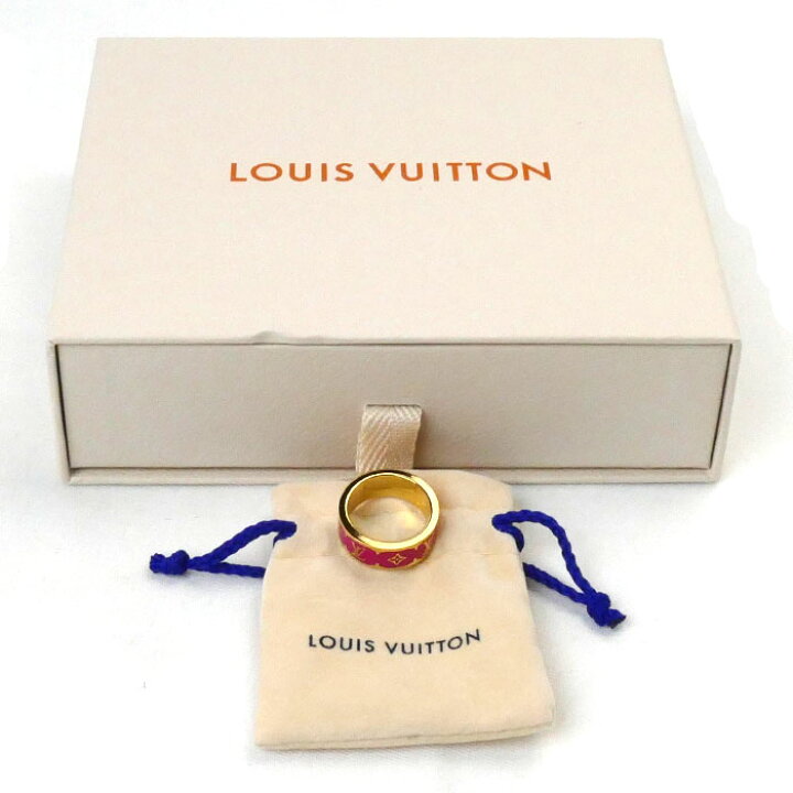 楽天市場】LOUIS VUITTON ルイ・ヴィトン GP リング・ナノ グラム 
