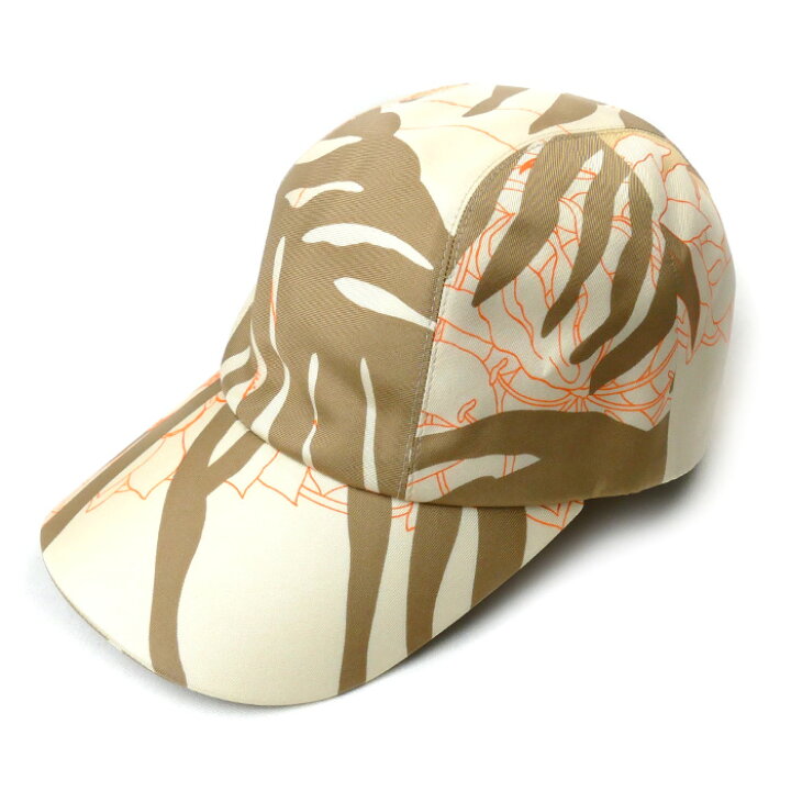 楽天市場】HERMES エルメス Davis Jungle Love キャップ ベージュ 