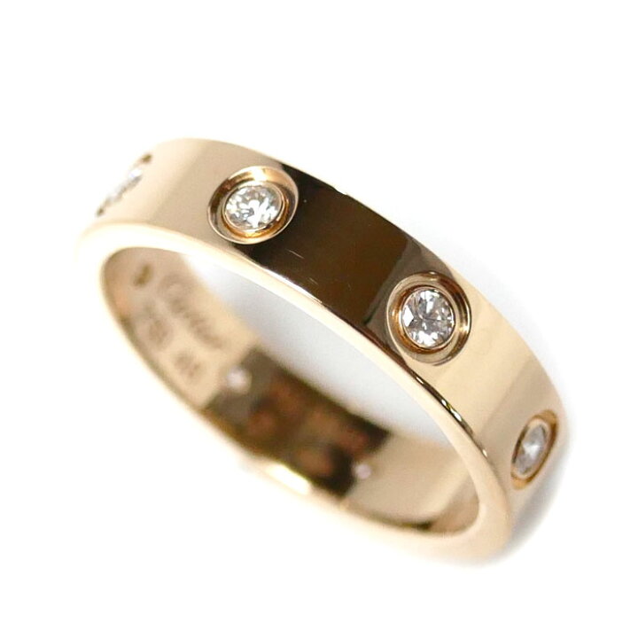 楽天市場】CARTIER カルティエ K18PG ピンクゴールド ミニラブ フル 