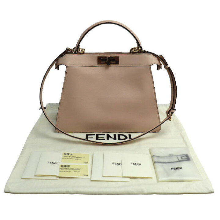 楽天市場】FENDI フェンディ ピーカブー アイシーユー ミディアム 2Way  