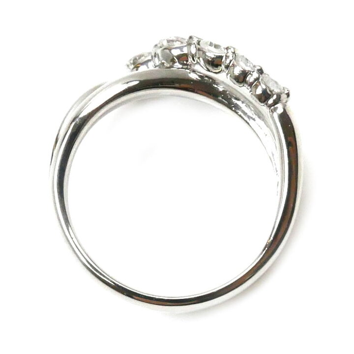 楽天市場】Pt900プラチナ ダイヤ リング・指輪 ダイヤモンド0.50ct 11  