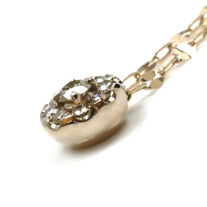 カシケイ ロングネックレス ダイヤ 0.25ct アマダス K18BG