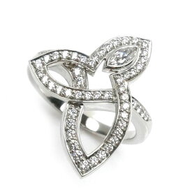 HARRY WINSTON ハリーウィンストン Pt950プラチナ リリークラスター リング・指輪 FRDPMQRFLC-060 ダイヤモンド 11号 9.7g レディース【中古】【美品】