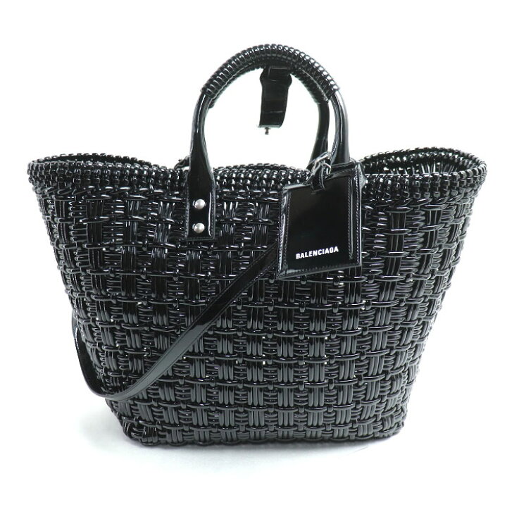 楽天市場】BALENCIAGA バレンシアガ ビストロ バスケット カゴバッグ 