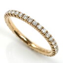 CARTIER カルティエ K18PG ピンクゴールド エタンセル フルエタニティ リング・指輪 B4086549 ダイヤモンド 9号 49 1.6g レディース【中古】【美品】