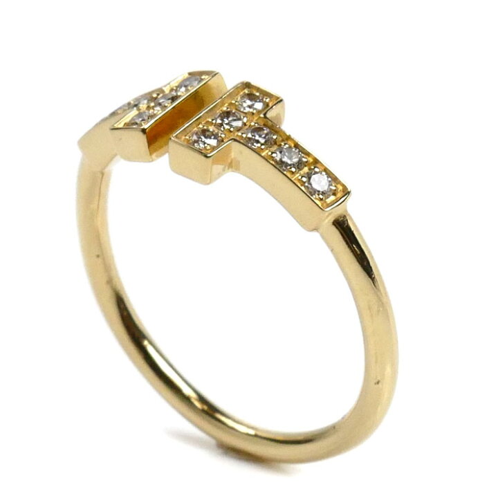 楽天市場】TIFFANY&Co. ティファニー K18YG イエローゴールド T 