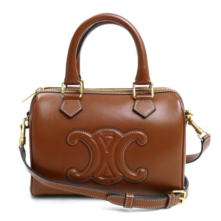 楽天市場】CELINE セリーヌ キュイル トリオンフ スモールボストン 