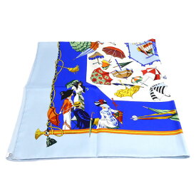HERMES エルメス 日傘と雨傘 OMBRELLES ET PARARLUIES カレ90 スカーフ マルチカラー レディース【中古】【美品】