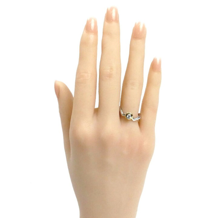 楽天市場】TIFFANY&Co. ティファニー K18YG/Pt950 ジグザグ ダイヤ 
