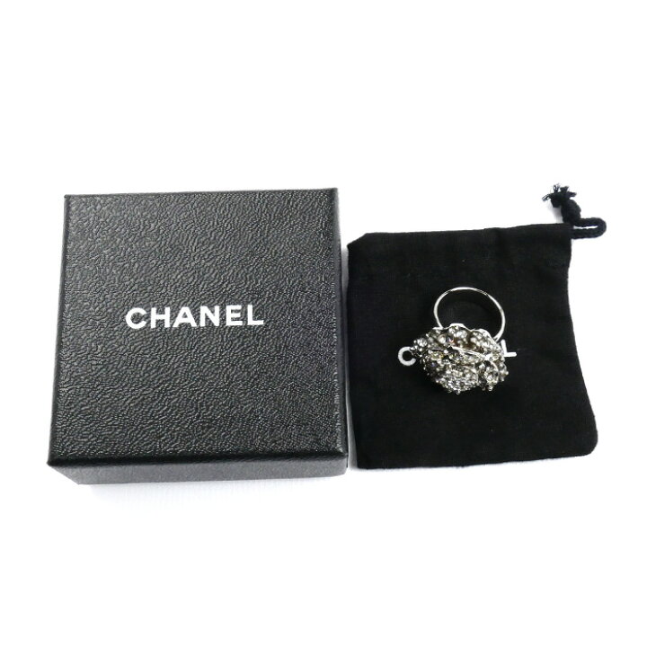 楽天市場】CHANEL シャネル メタル カメリア ココマーク フラワー 